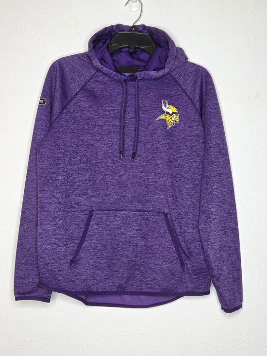 Under Armour Other - Under Armour Combine Authentic Size Medium Minnesota Vikings Hoodie Sweatshirt